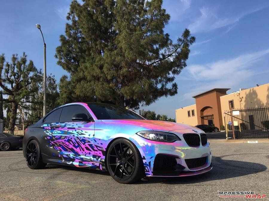  BMW M235i by Impressive Wrap 2016 года  (фото 10 из 15)